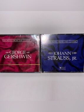 Favorite Classics from George Gershwin & Johann Strauss JR Readers Digest Sealed